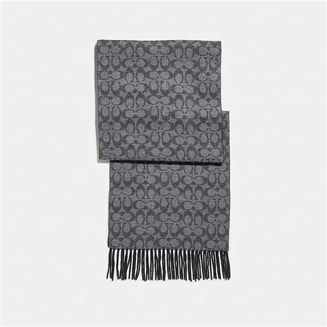 signature solid double face scarf